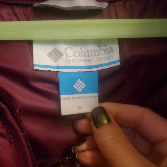 Columbia Autumn Park Down Mid Jacket in Marionberry - Picture 8 of 14